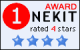 AWARD - Onekit.com - Rated 4 Stars